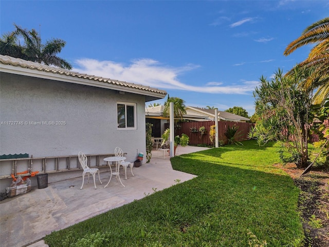 580 Eastwood Ln, Weston, FL 33326 - view of yard featuring fence and a patio area