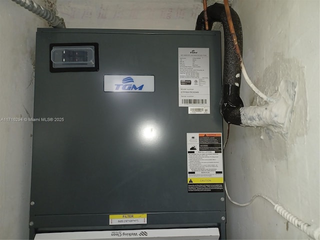 utilities with heating unit