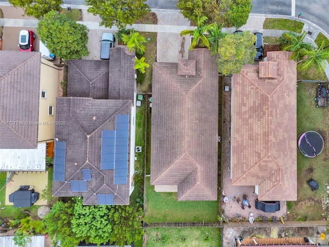 drone / aerial view