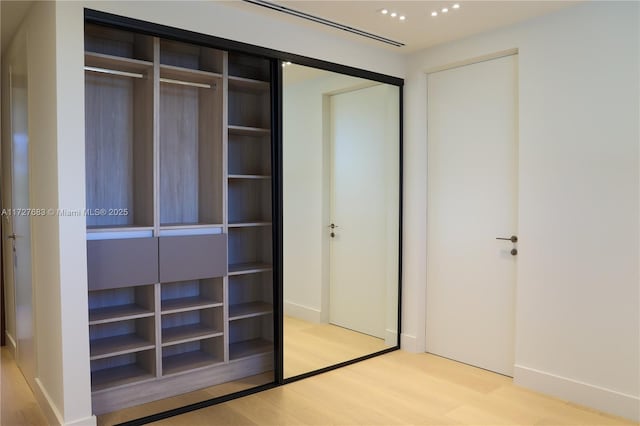 view of closet