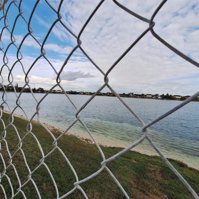 property view of water