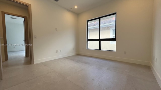 view of unfurnished room