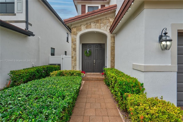 view of property entrance