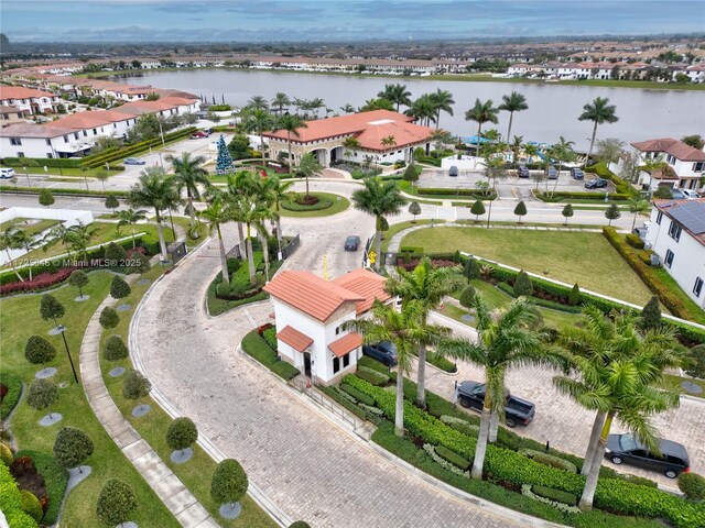 10488 W 35th Way, Hialeah, FL 33018 - aerial view with a water view