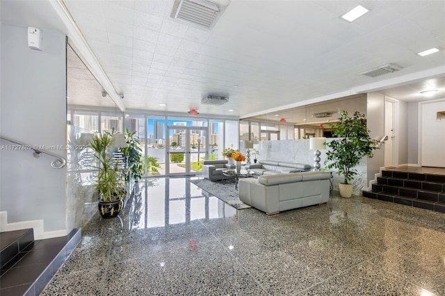 430 Golden Isles Dr Unit 707, Hallandale Beach, FL 33009 - community lobby with stairway