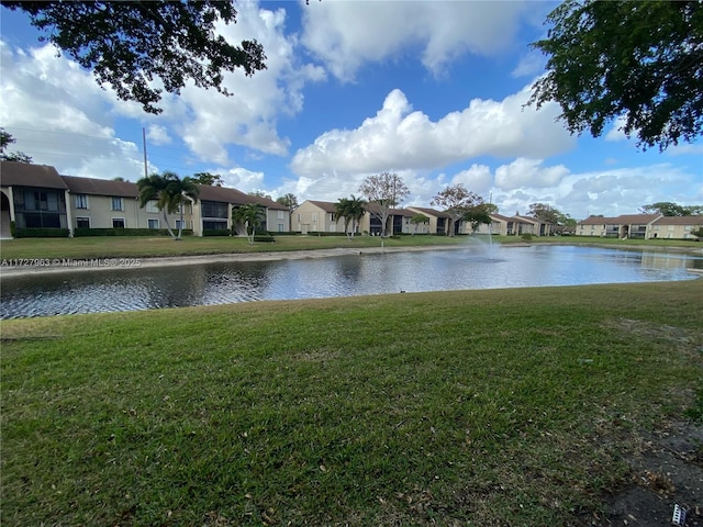 property view of water