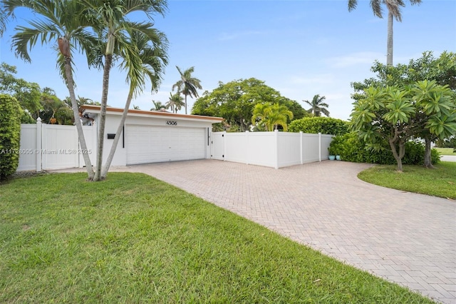 view of home's exterior with a yard