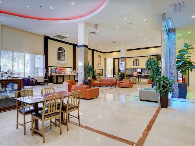 view of building lobby