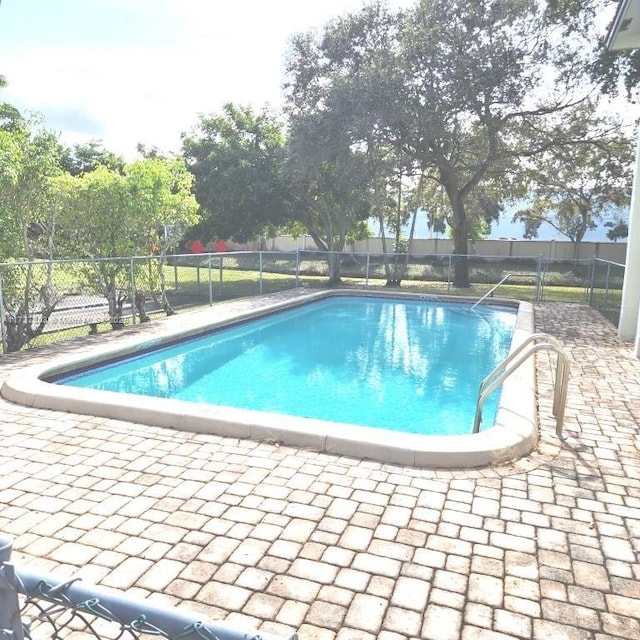 view of pool