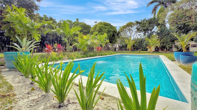 view of pool