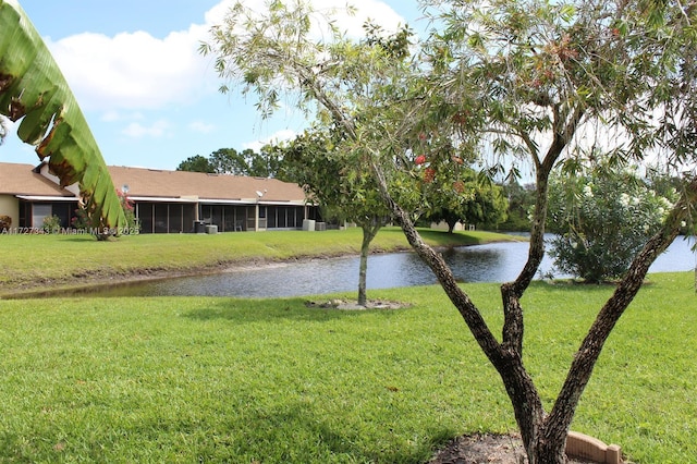 property view of water