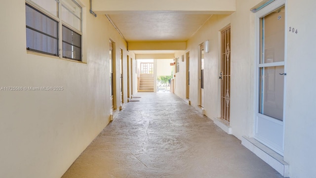 view of hallway