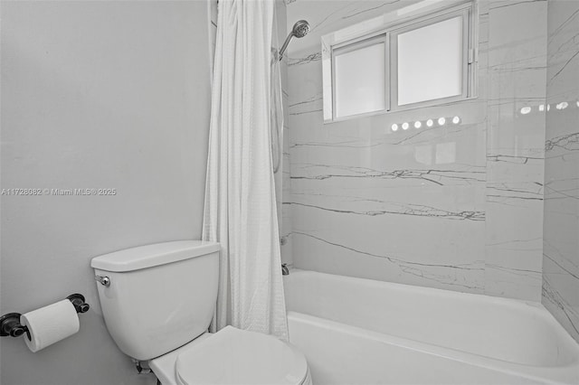 1400 NE 191st St Unit 307, Miami, FL 33179 - full bathroom with toilet and shower / bath combo with shower curtain