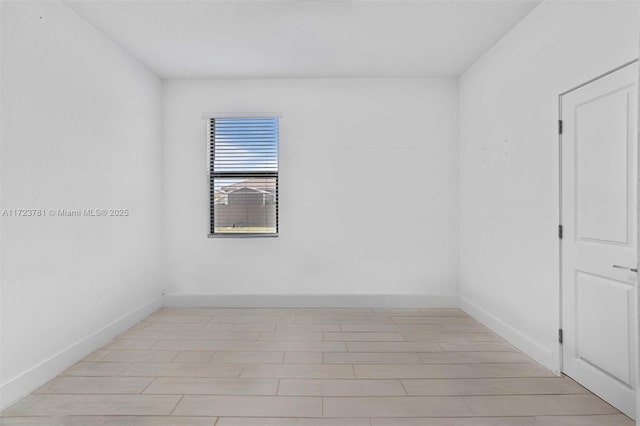 view of unfurnished room