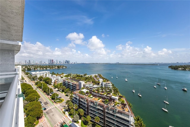 10 Venetian Way Unit 1903, Miami Beach, FL 33139 - water view with skyline