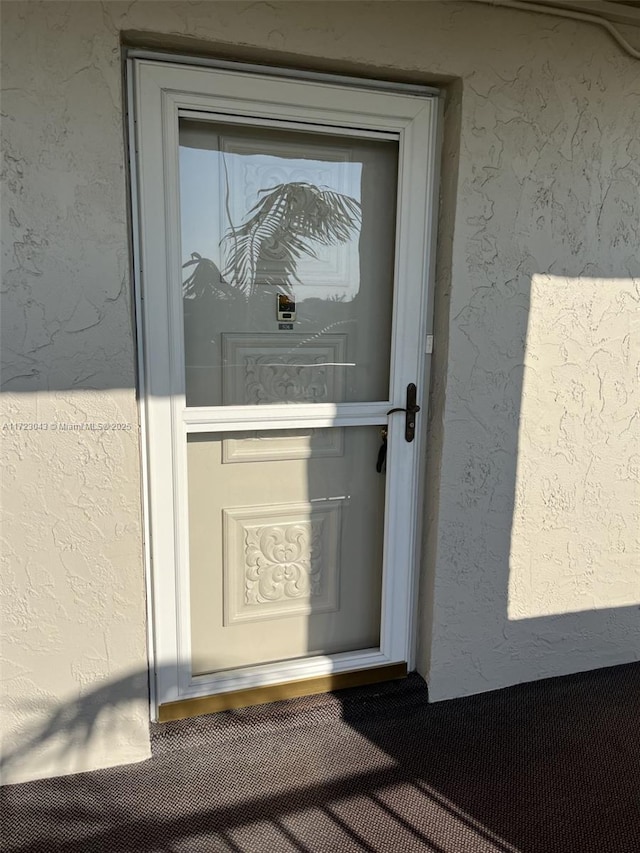 view of property entrance