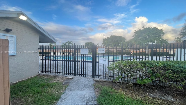 view of swimming pool