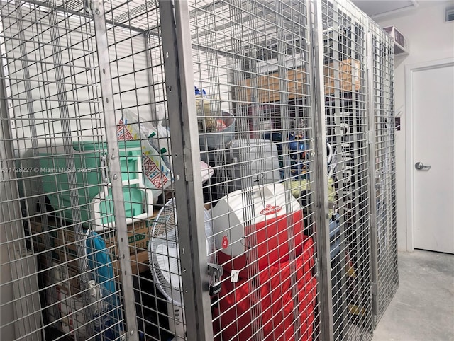 view of storage