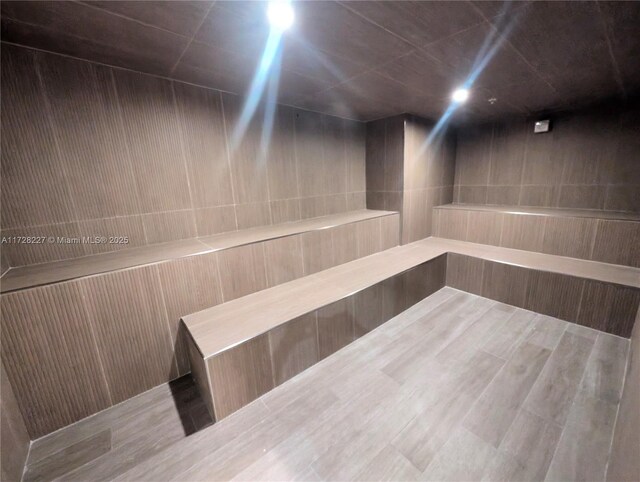 view of sauna / steam room