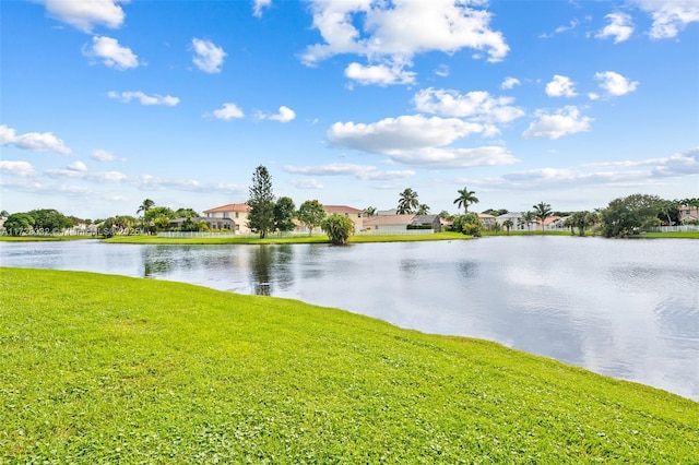 property view of water