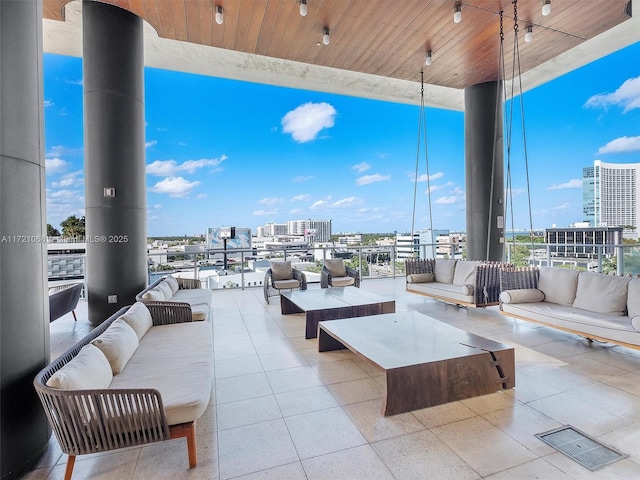 view of patio / terrace with outdoor lounge area