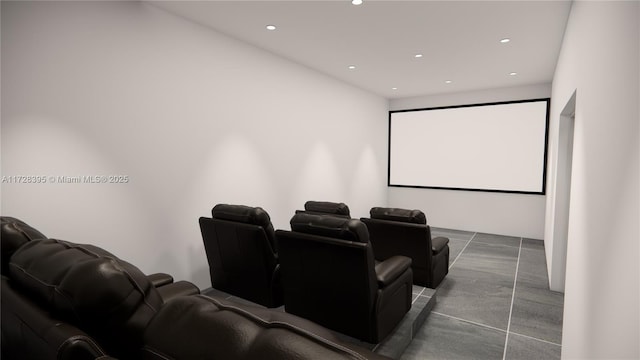 view of home theater