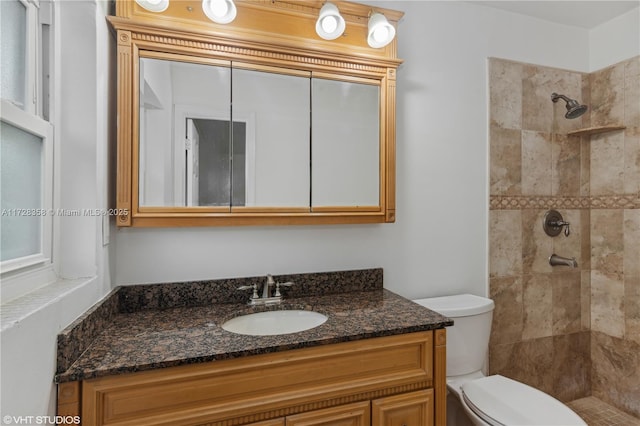 11030 SW 165th Ter, Miami, FL 33157 - full bathroom with toilet, vanity, and tiled shower