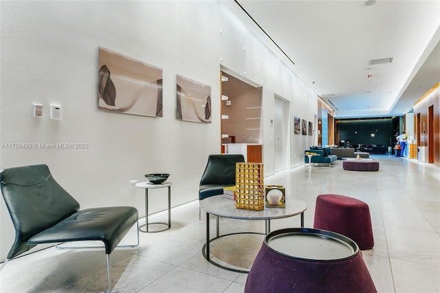 common area with visible vents