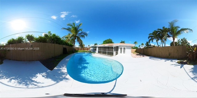 view of swimming pool