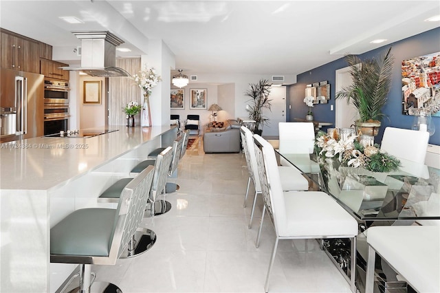 1201 S Ocean Dr Unit 2505N, Hollywood, FL 33019 - view of dining space