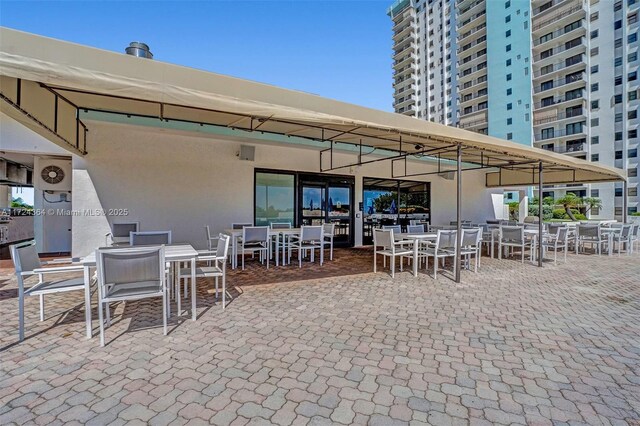 view of patio / terrace featuring outdoor dining area