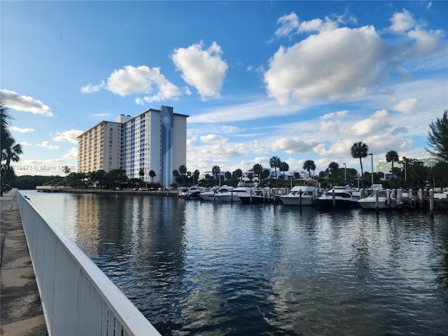 property view of water