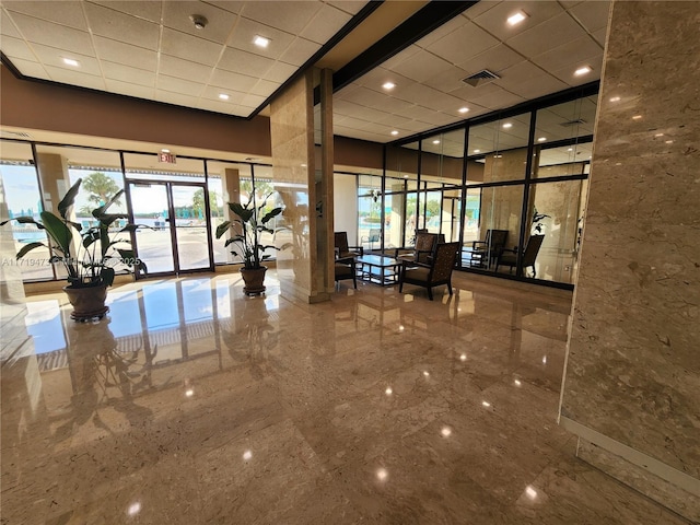 view of community lobby