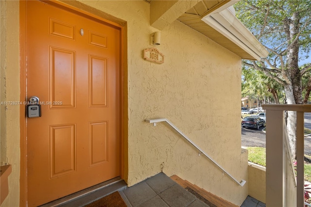 view of entrance to property