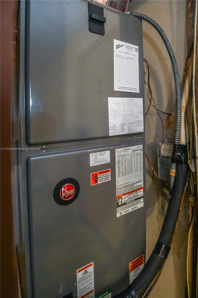 utilities with heating unit