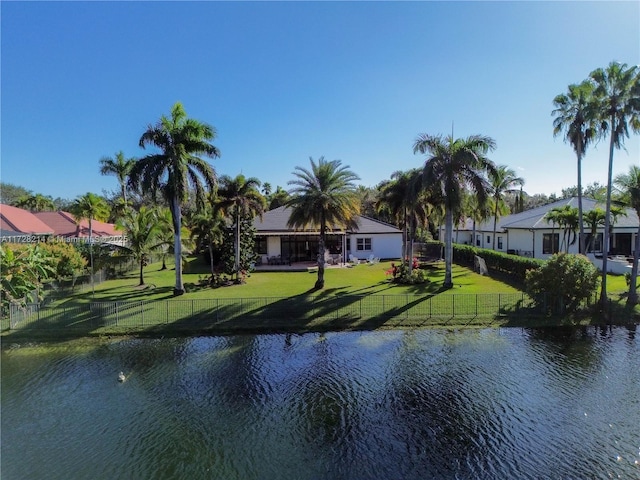 property view of water