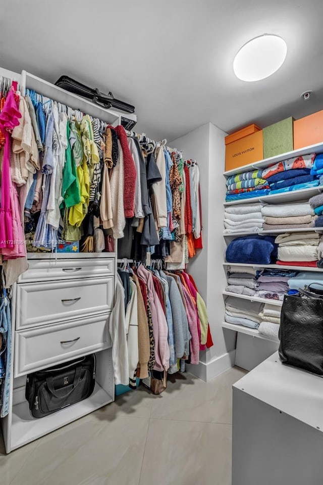 view of spacious closet