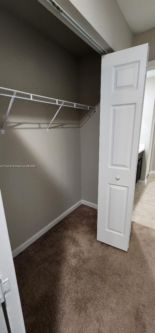 view of closet