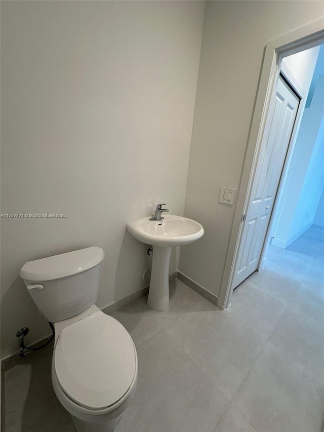 bathroom with toilet