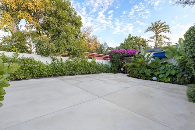 view of patio