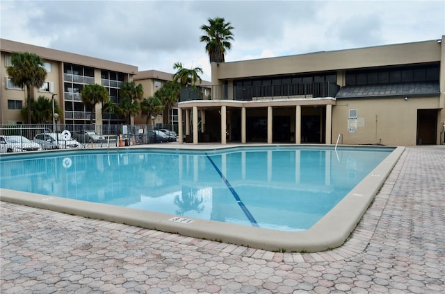 view of pool