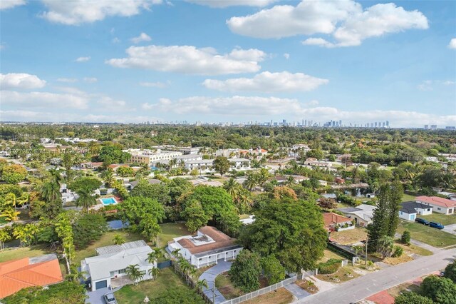 299 S Biscayne River Dr, Miami, FL 33169 - aerial overview of property's location featuring skyline