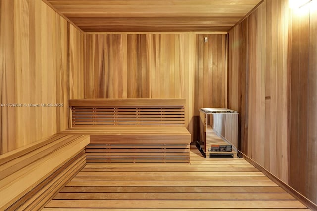 view of sauna / steam room