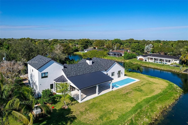 11001 SW 74th Ave, Pinecrest, FL 33156 - view of subject property with a large body of water
