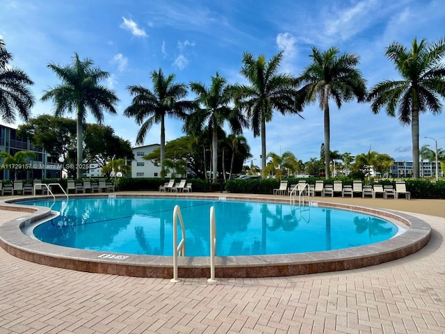 view of pool