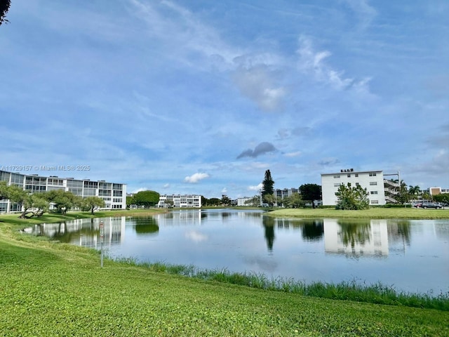 property view of water