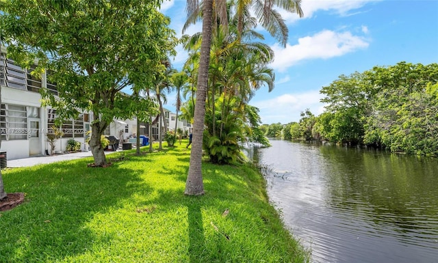 property view of water