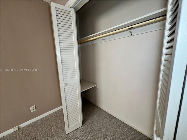 view of closet