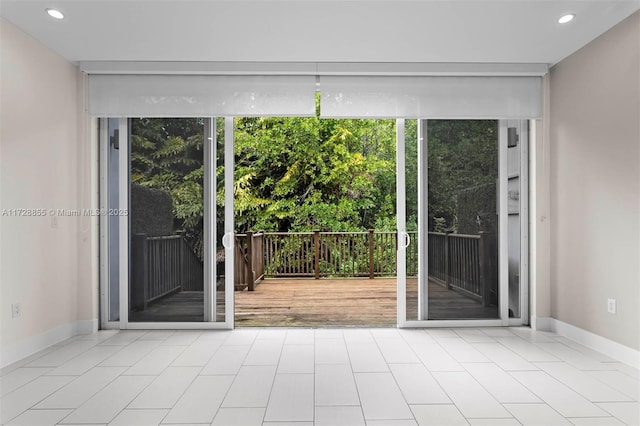 interior space with plenty of natural light