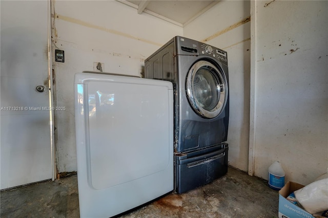 washroom featuring separate washer and dryer